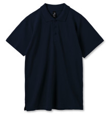 Рубашка поло мужская Summer 170, темно-синяя (navy)