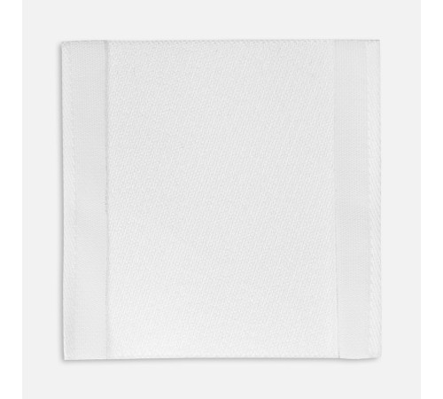 Лейбл тканевый Epsilon, L, белый