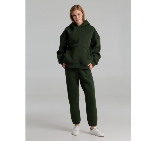 Худи Kulonga Oversize, темно-зеленый (хаки)