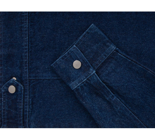 Куртка джинсовая O1, темно-синяя