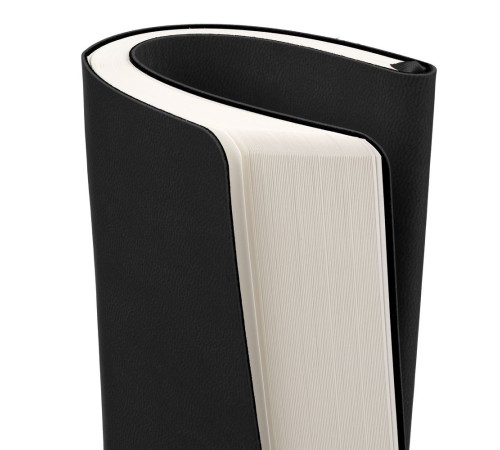 Блокнот Verso в клетку, черный