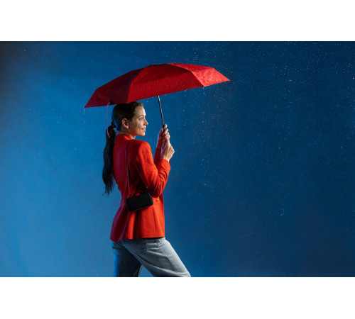 Зонт складной Color Action, в кейсе, красный