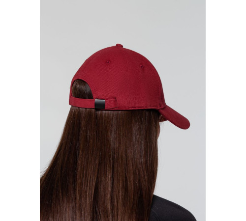 Бейсболка Hillside, бордовая
