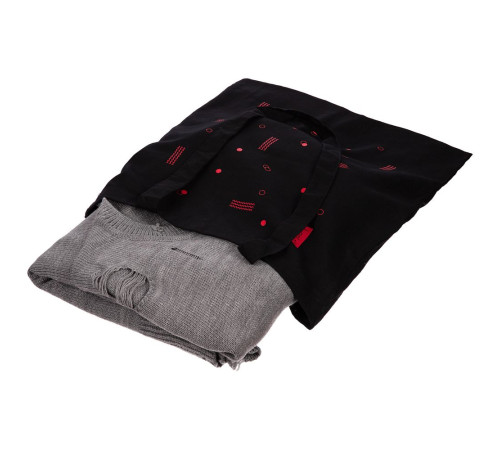 Джемпер оверсайз унисекс Grunge в сумке, серый