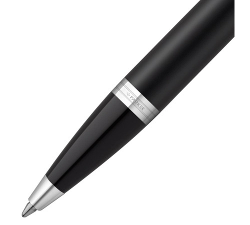 Ручка шариковая Parker IM Essential Muted Black CT, черная