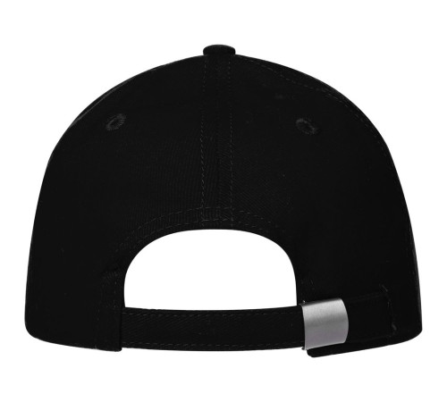 Бейсболка Spiker, черная с белым