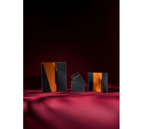 Дорожный органайзер Multimo, черный с оранжевым