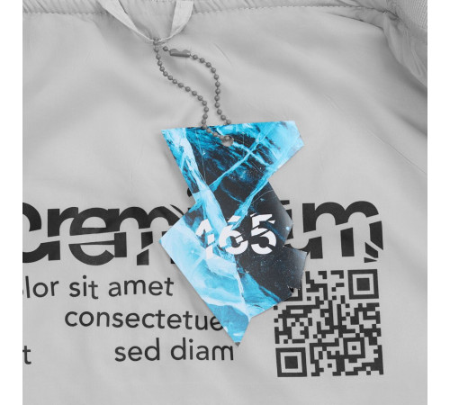 Цепочка для крепления Sharic, серая