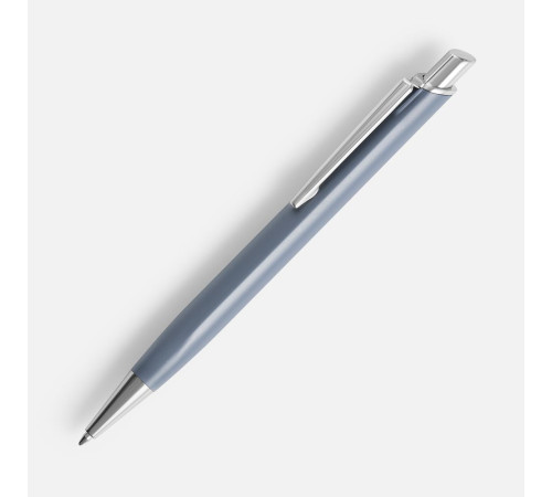 Ручка шариковая Konvent, матовая, серо-синяя