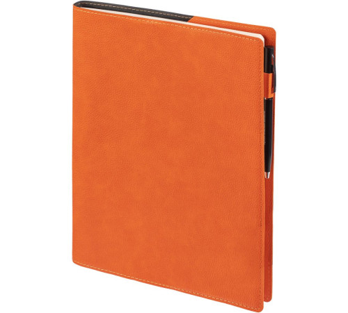 Ежедневник в суперобложке Brave Book, недатированный, оранжевый