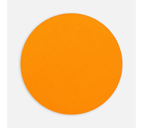 Наклейка тканевая Lunga Round, M, оранжевый неон