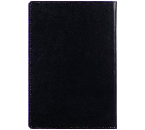 Ежедневник Alanis, недатированный, черный с фиолетовым