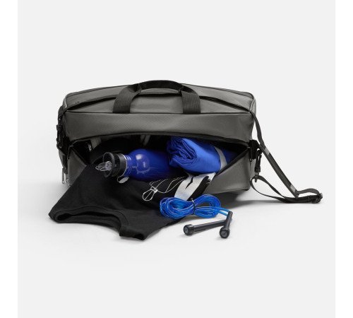 Спортивная сумка Atlantes, серая с черным