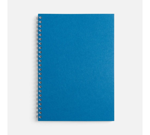 Блокнот Salvador в клетку, синий ver.2