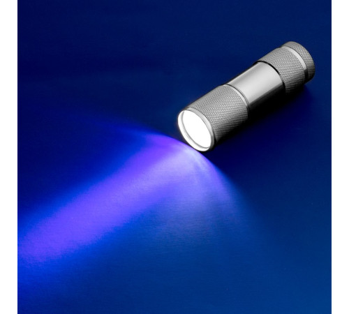 Фонарик Aurora, серебристый