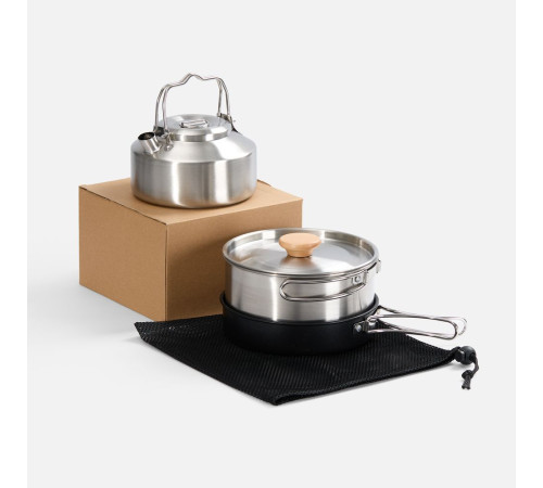 Набор туристической посуды Stackado