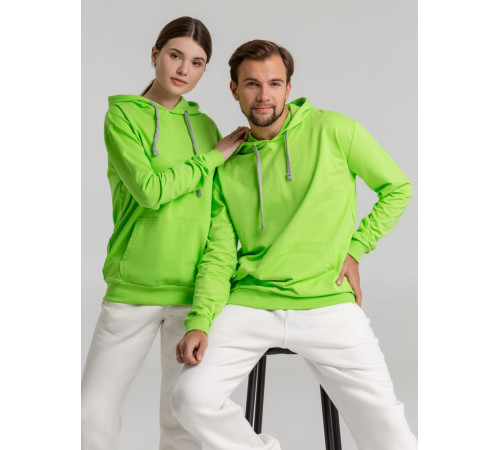 Толстовка с капюшоном Unit Kirenga, зеленое яблоко