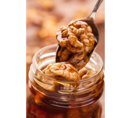 Мед цветочный Bee To Bear, с грецкими орехами