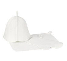 Набор для бани «Парилка», ver.2, белый