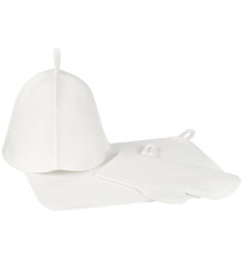 Набор для бани «Парилка», ver.2, белый