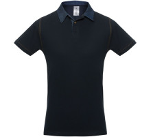 Рубашка поло мужская DNM Forward темно-синяя