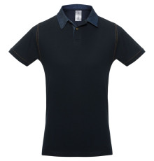 Рубашка поло мужская DNM Forward темно-синяя