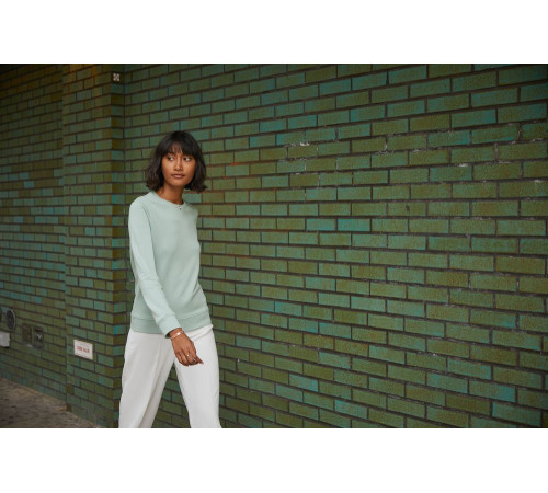 Свитшот женский BNC Inspire (Organic), зеленый