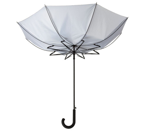 Зонт-трость Wind, серебристый