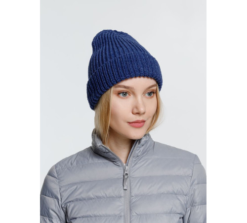 Шапка Nordkyn, синий меланж