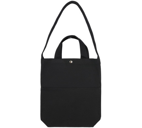 Сумка холщовая через плечо Artspace, черная