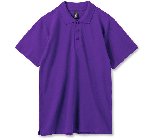 Рубашка поло мужская Summer 170, темно-фиолетовая