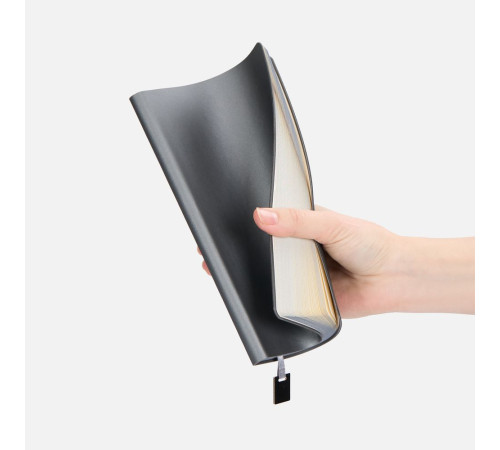 Ежедневник Shall Light, недатированный, серый