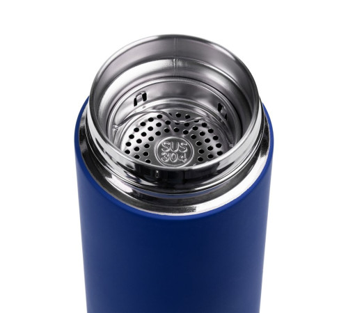 Термос с ситечком Percola, синий