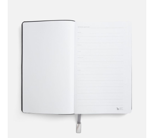 Ежедневник Petrus, недатированный, голубой