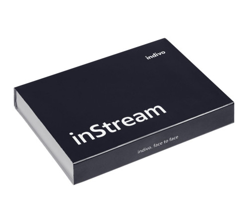 Обложка для паспорта inStream, серая