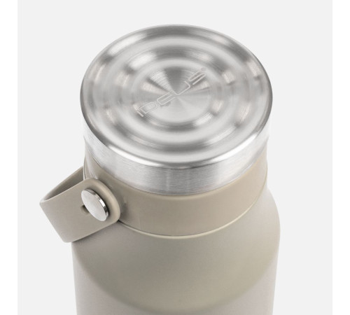 Термобутылка Tateyama, серо-бежевая