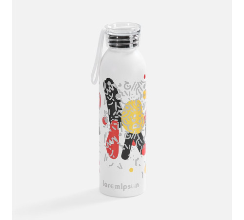 Бутылка для воды Brooke, матовая белая