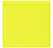 Лейбл из ПВХ Kare, желтый неон