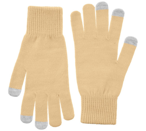 Перчатки сенсорные Urban Flow, бежевые