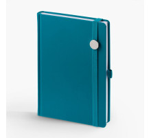 Ежедневник Favor Metal, недатированный, бирюзовый