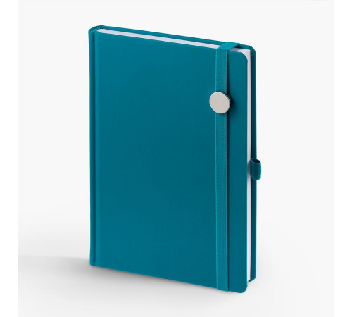 Ежедневник Favor Metal, недатированный, бирюзовый