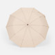 Зонт складной Cloudburst в подарочной упаковке, бежевый