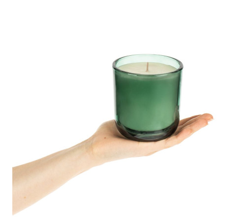 Ароматическая свеча Vitral, дубовый мох и пачули, зеленая