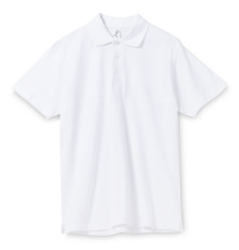 Рубашка поло мужская Spring 210, белая