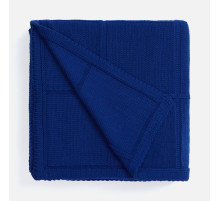 Плед Chainfield, темно-синий (кобальт)