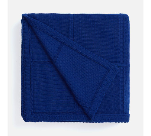 Плед Chainfield, темно-синий (кобальт)