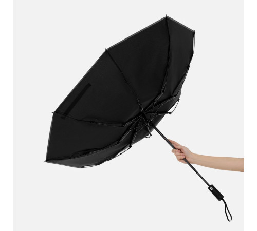 Зонт складной Tyre, черный