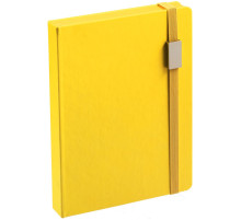 Ежедневник New Factor Metal, желтый