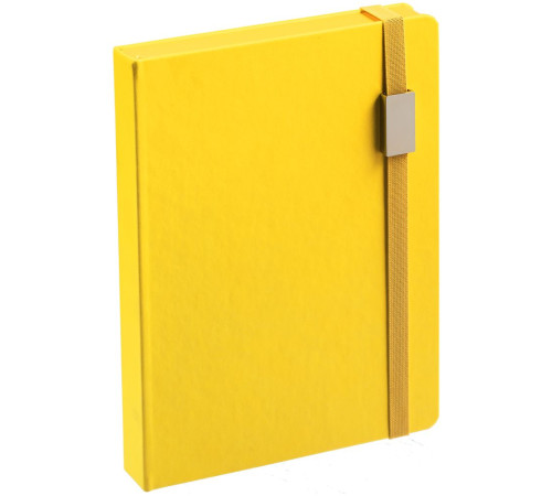 Ежедневник New Factor Metal, желтый