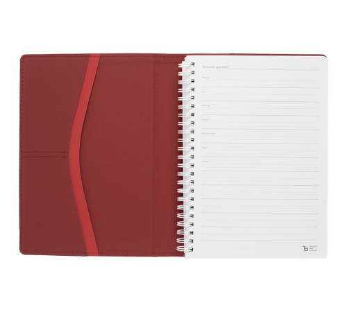 Ежедневник Spring Touch, недатированный, красный